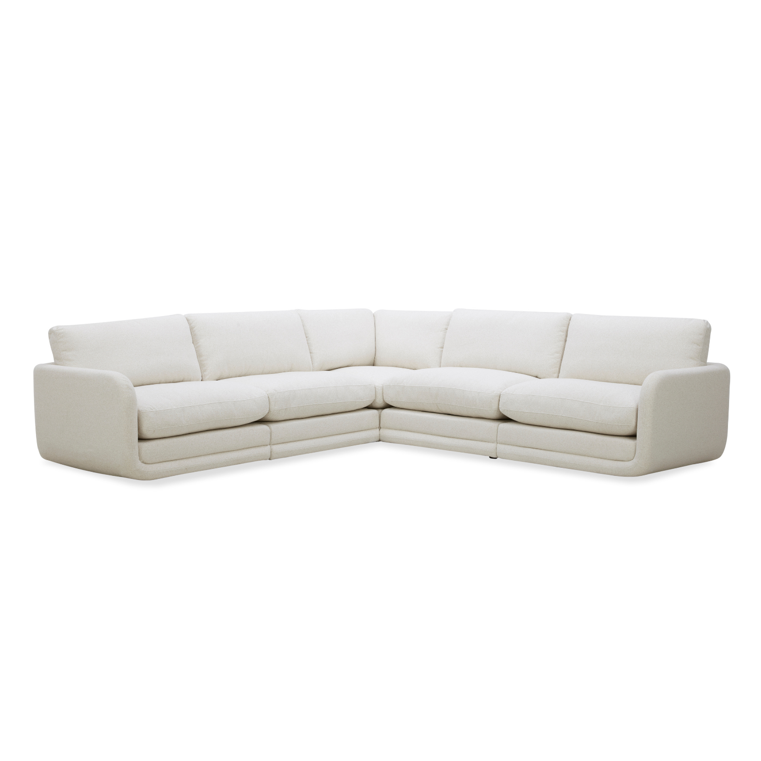 Banks L-Shape Sectional - Linen Weave