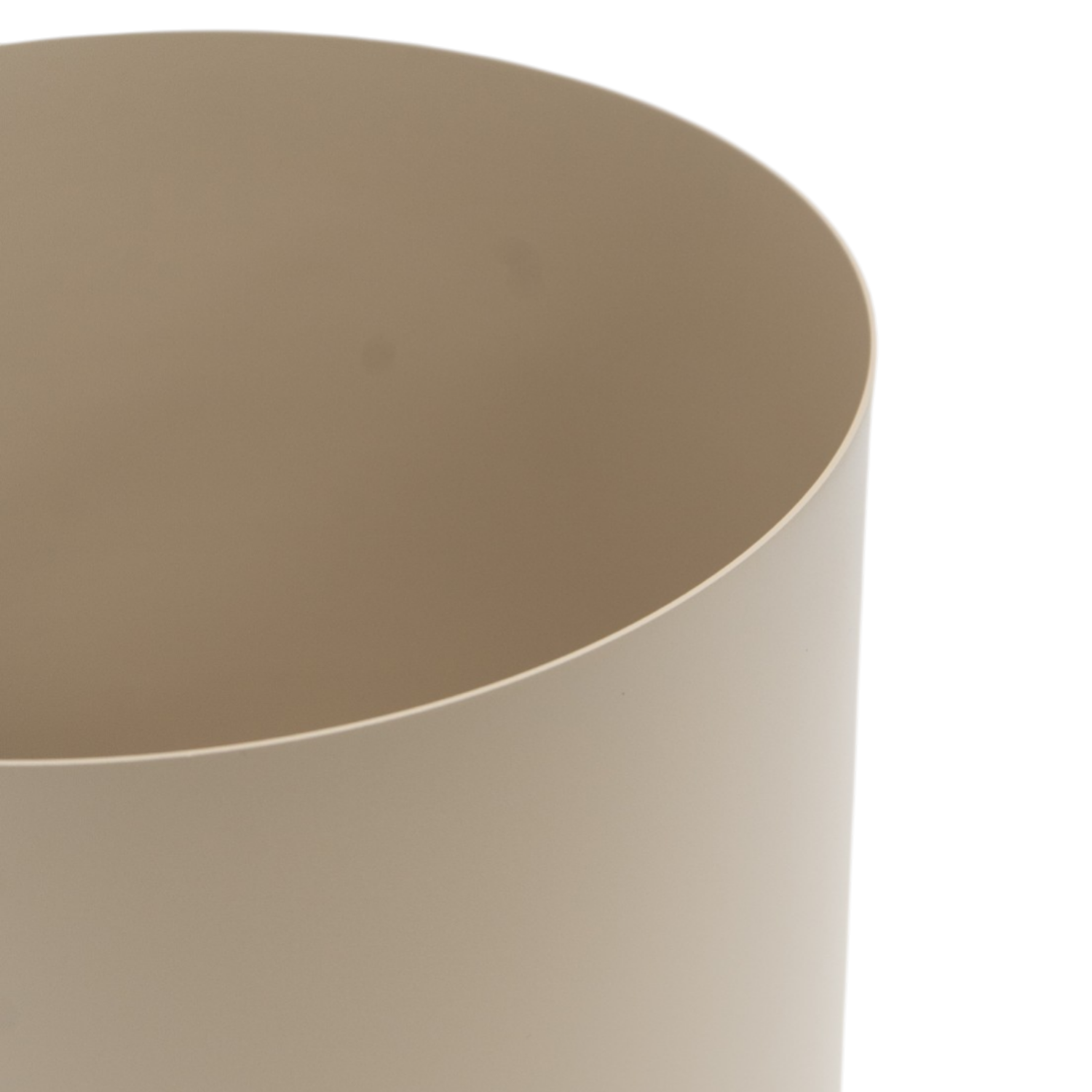 Hudson Metal Planter - Stone Taupe
