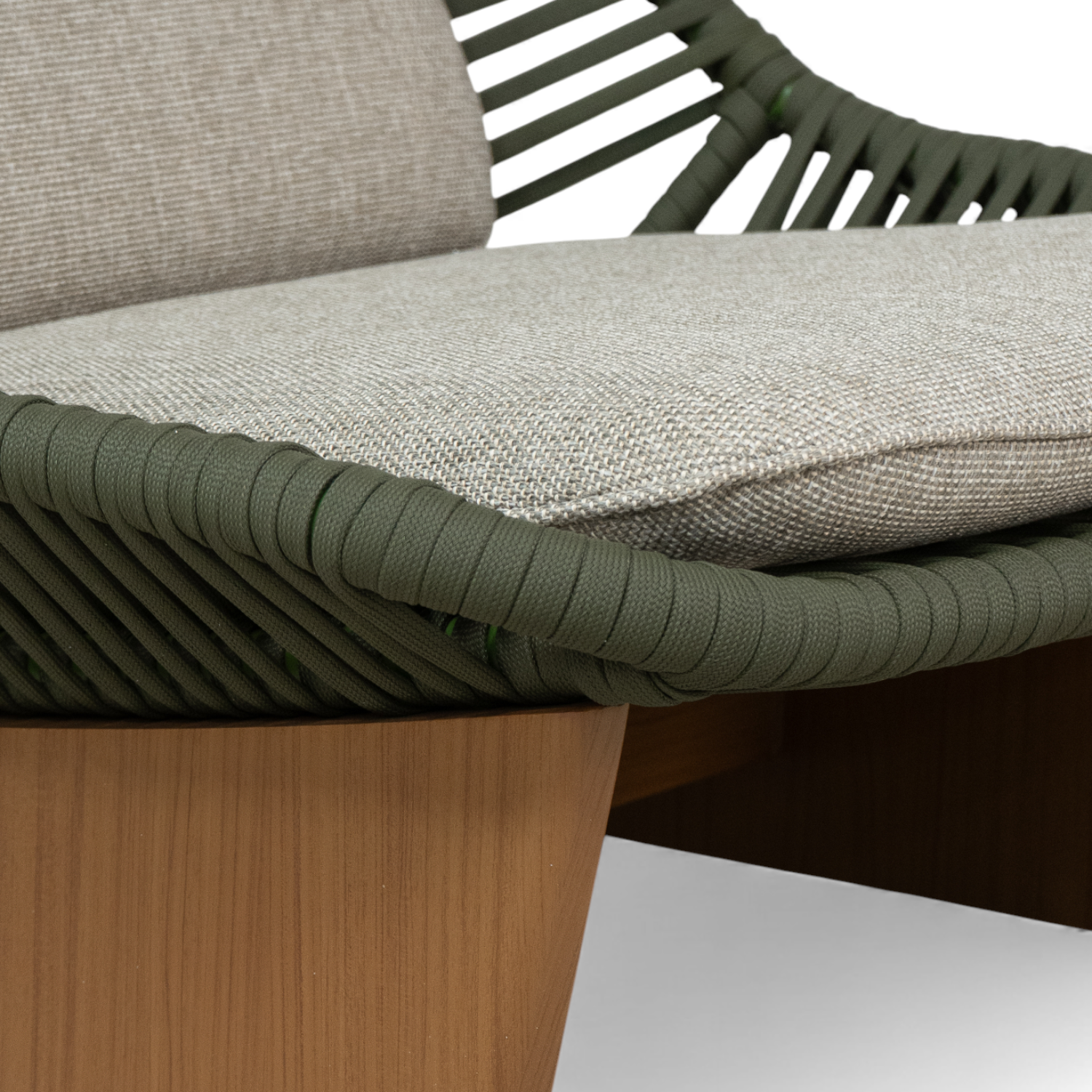 Alta Low Profile Lounge Chair - Juniper Green