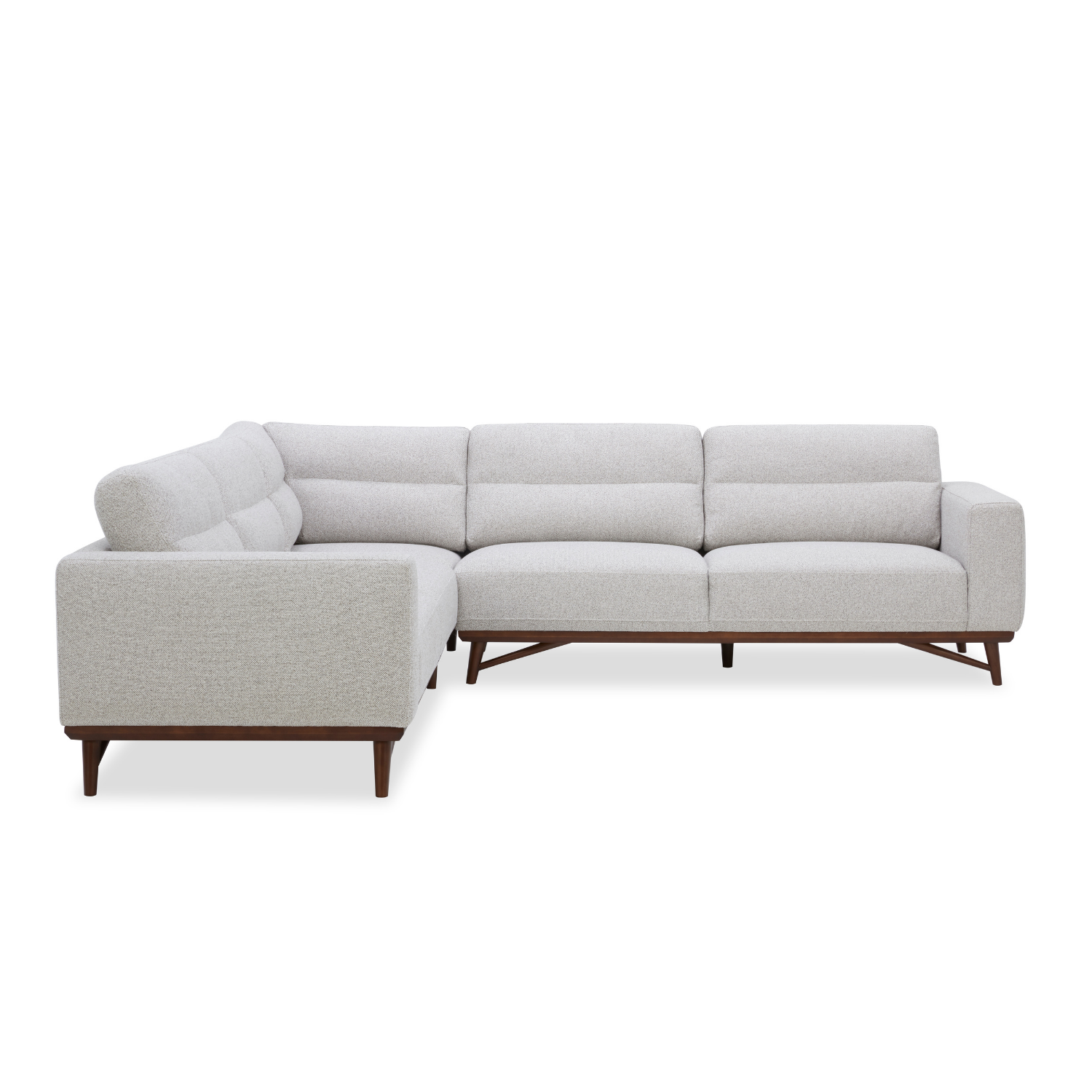 Banff L-Shape Sectional - Birch Weave