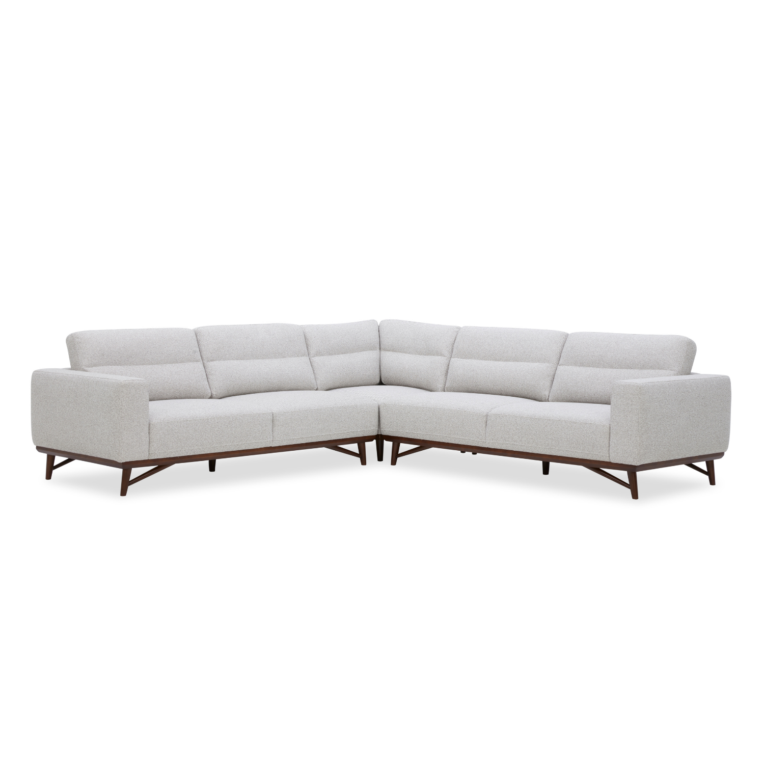 Banff L-Shape Sectional - Birch Weave