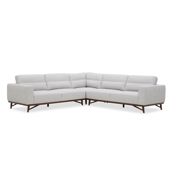 Banff L-Shape Sectional - Birch Weave