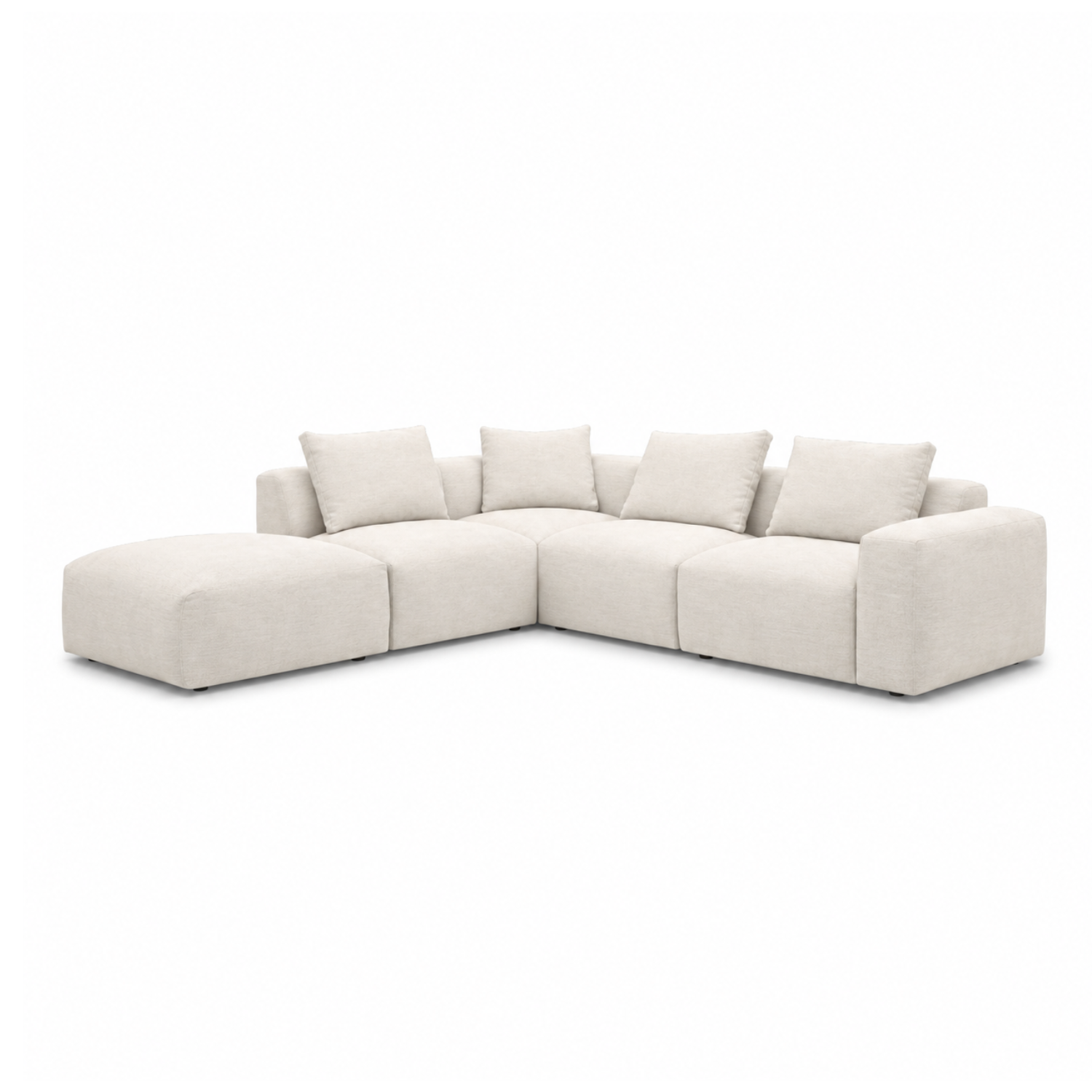 Haliburton 5pc Sectional - Crypton® Nomad Snow