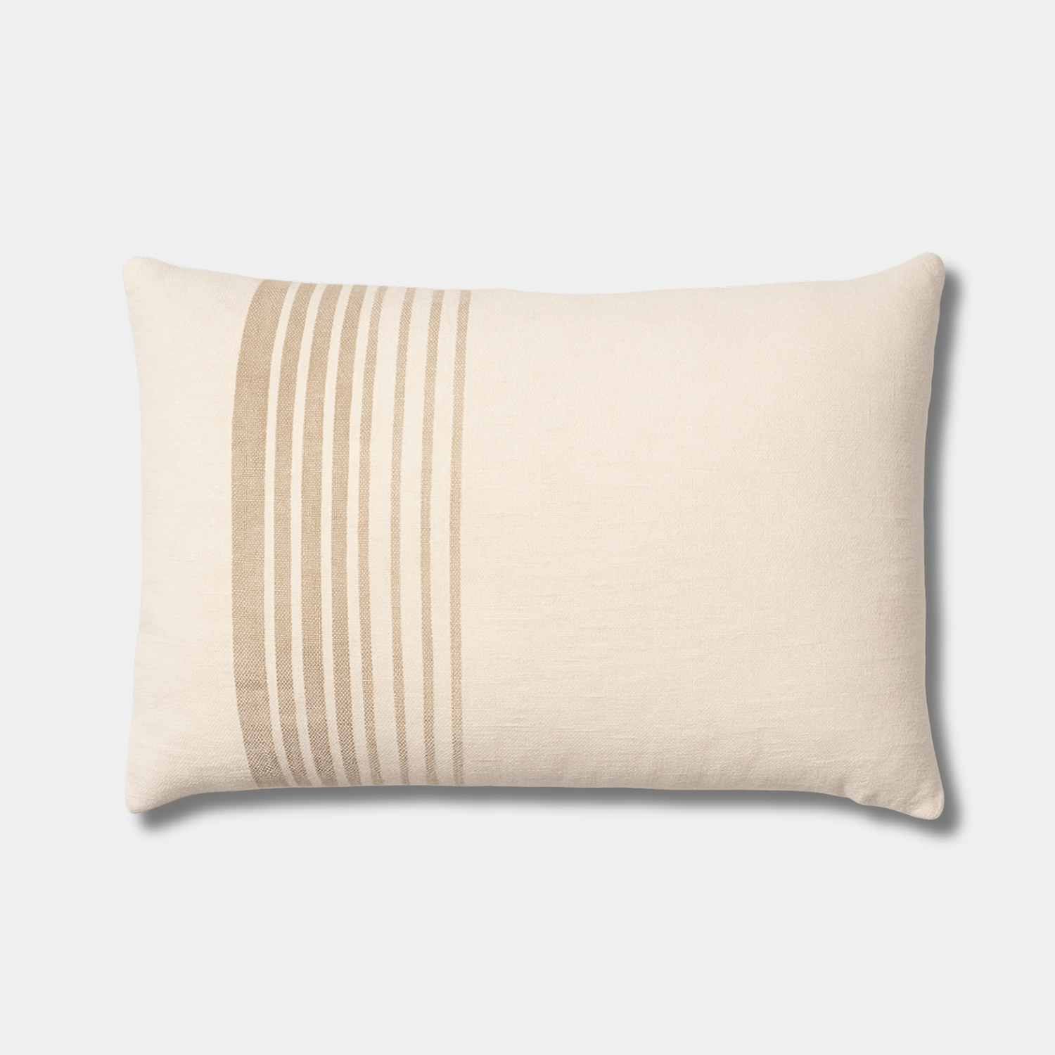 Woven Emard Linen Kidney Toss Pillow