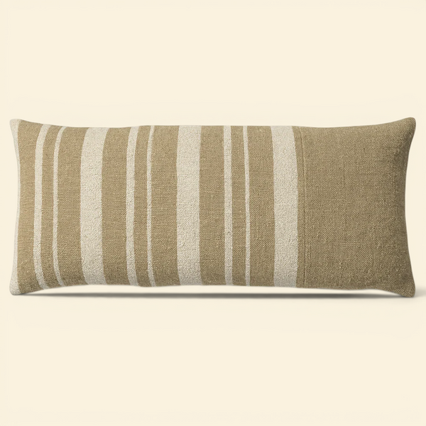 Patched Yorkville Kidney Toss Pillow