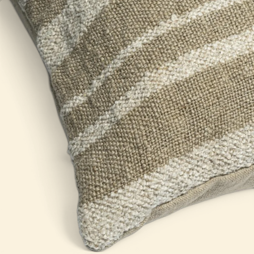 Patched Yorkville Kidney Toss Pillow