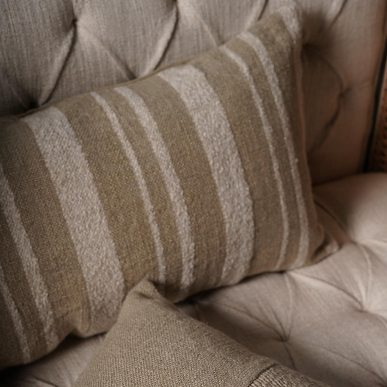 Patched Yorkville Kidney Toss Pillow