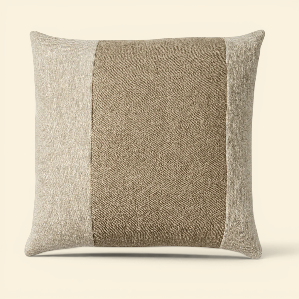 Patched Avenue Toss Pillow