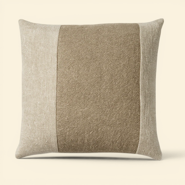 Patched Avenue Toss Pillow