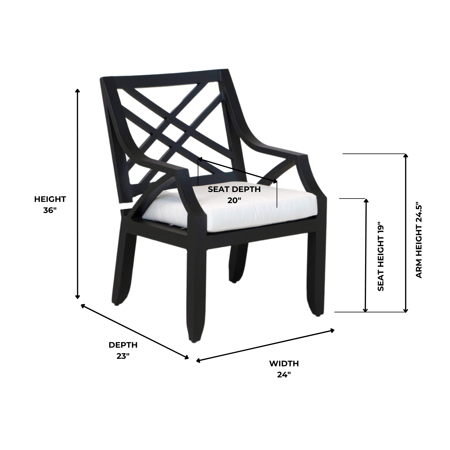 Morena Dining Arm Chair