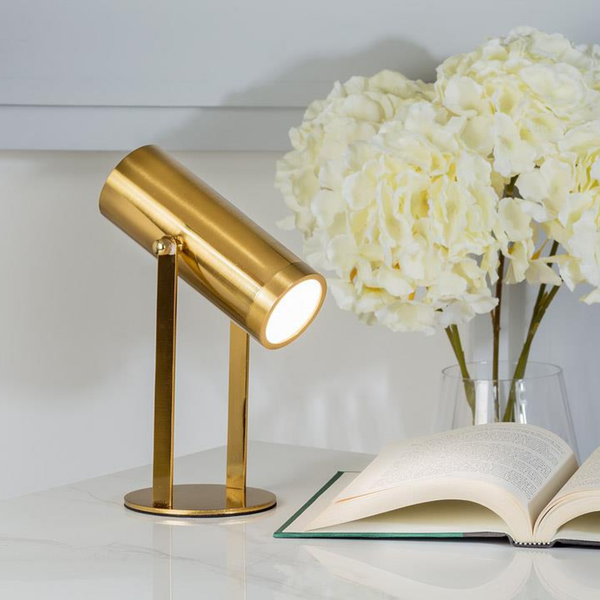Axle Gold LED Lamp