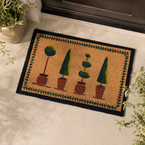 Towering Topiary Doormat