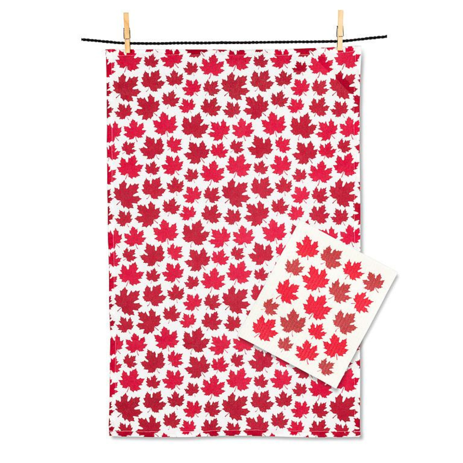 Oh Canada! Kitchen Towel & Dish Cloth Set