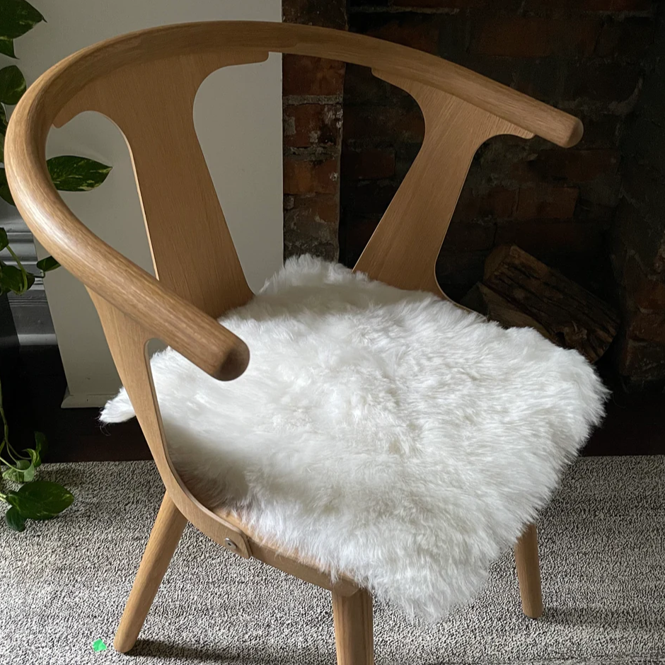 Sheepskin chair pads hotsell