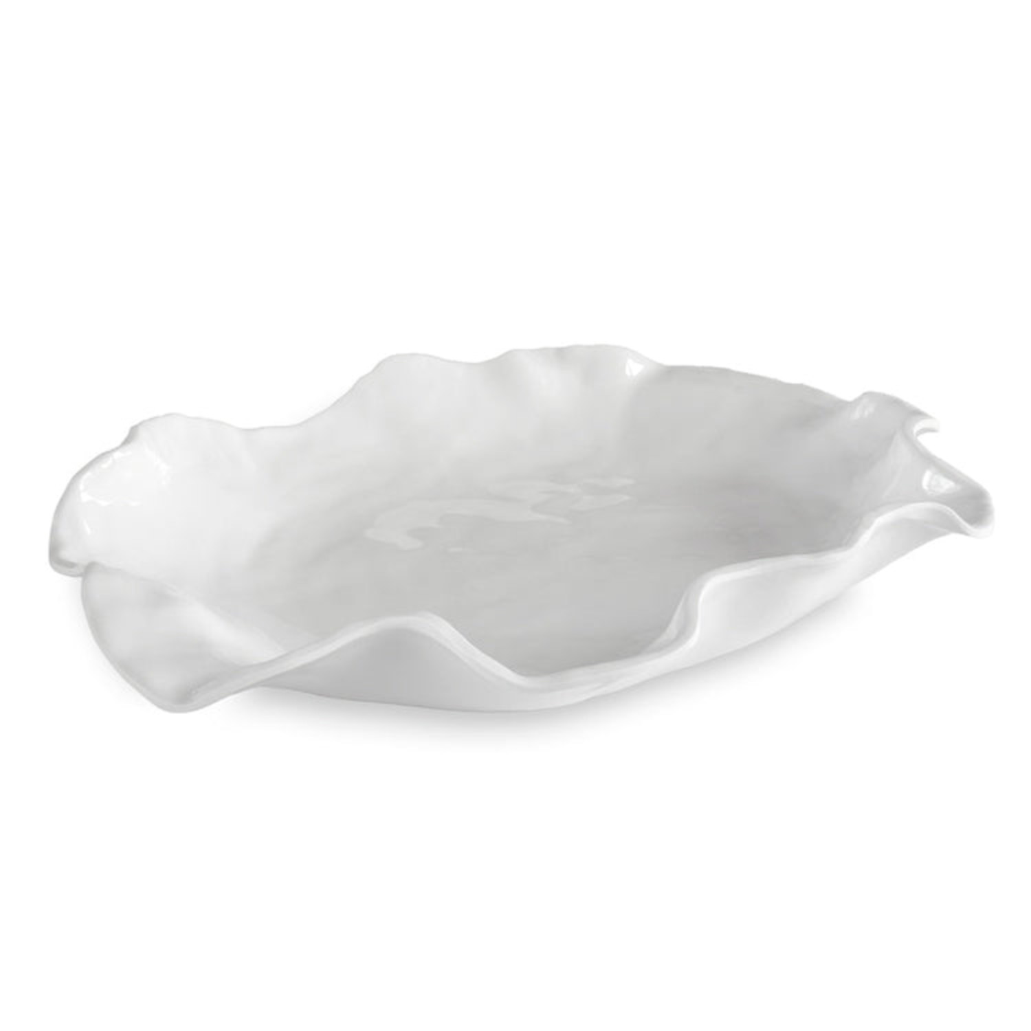 Sculpted Oval Centerpiece Platter