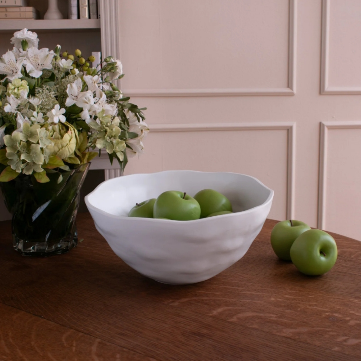 Sculpted Round Deep Bowl