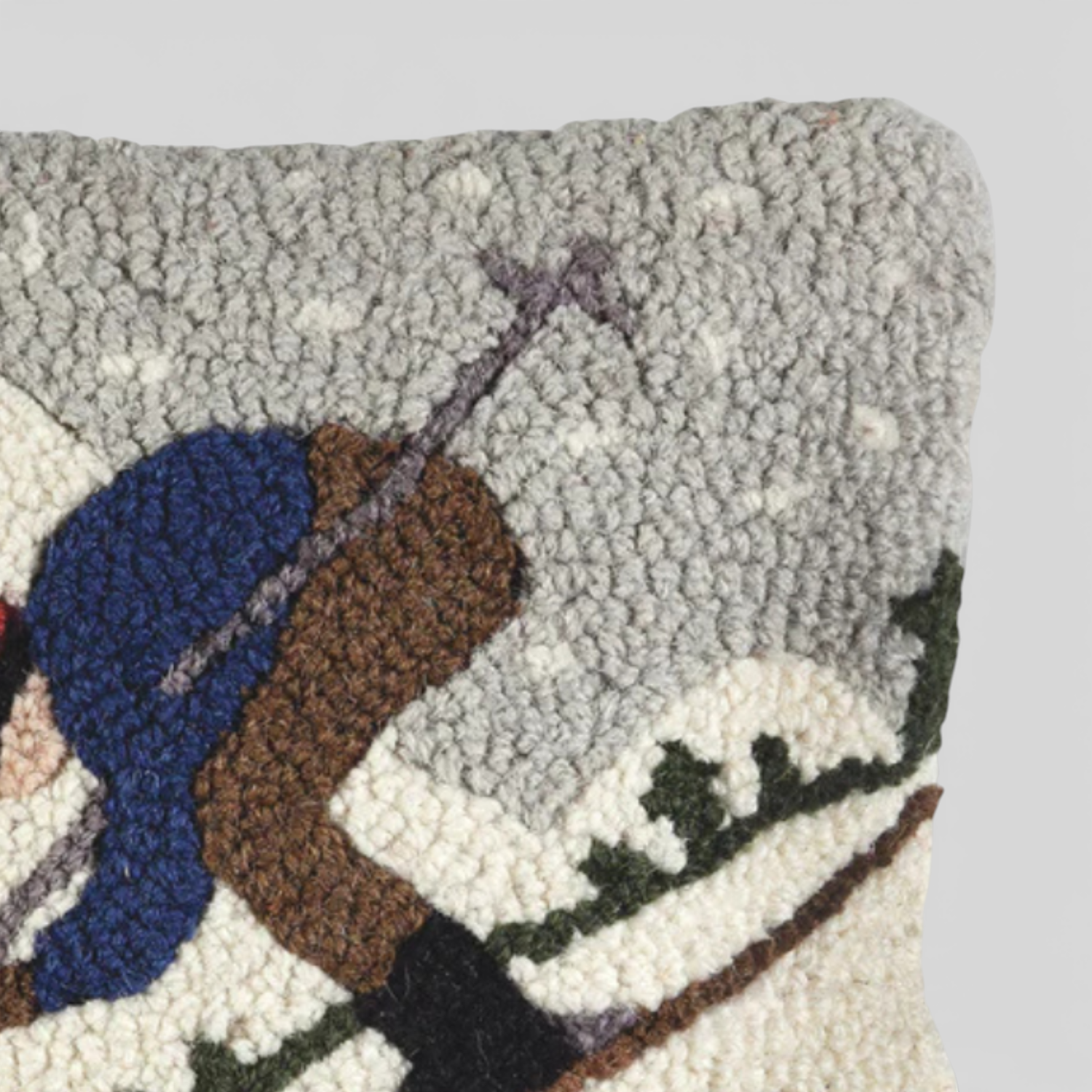 Slope-Side Wool Toss Pillow