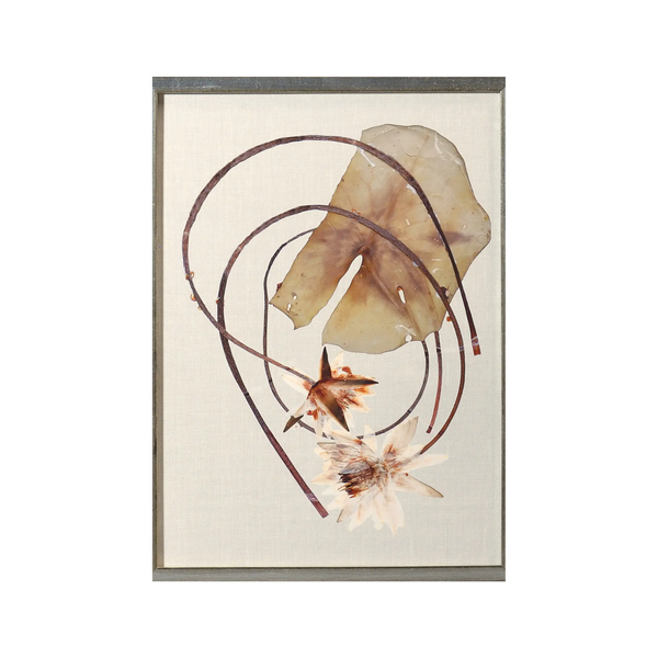 Pressed Lily Bloom III Framed Wall Art