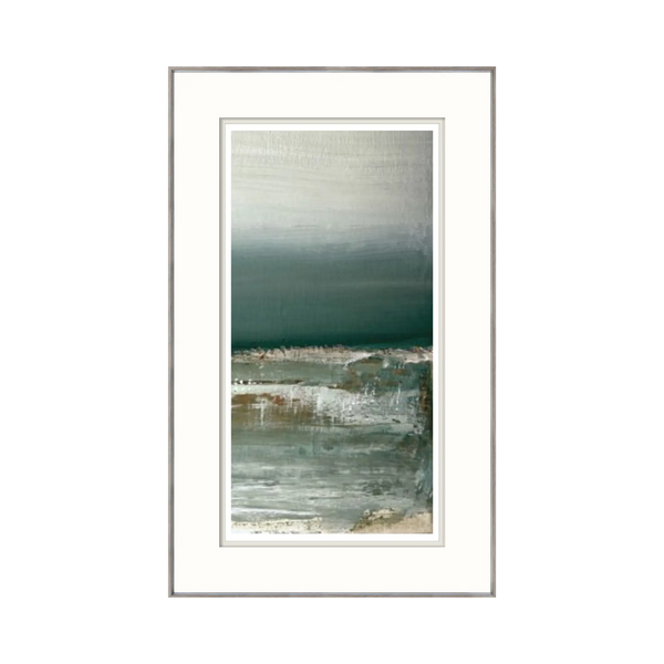 Blissful Blue Dreams II Framed Wall Art