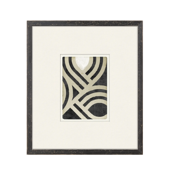 Geometric Harmony IX Framed Wall Art