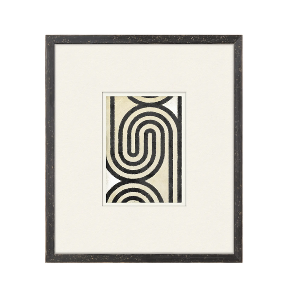 Geometric Harmony XVII Framed Wall Art