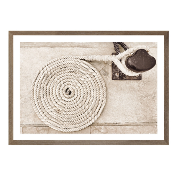 Harbor Rope IV Framed Wall Art