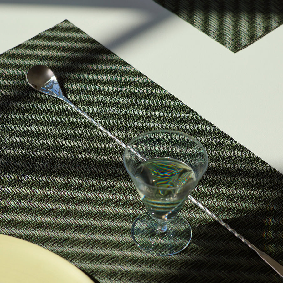 Foxtail Green Placemats (Set of 4)