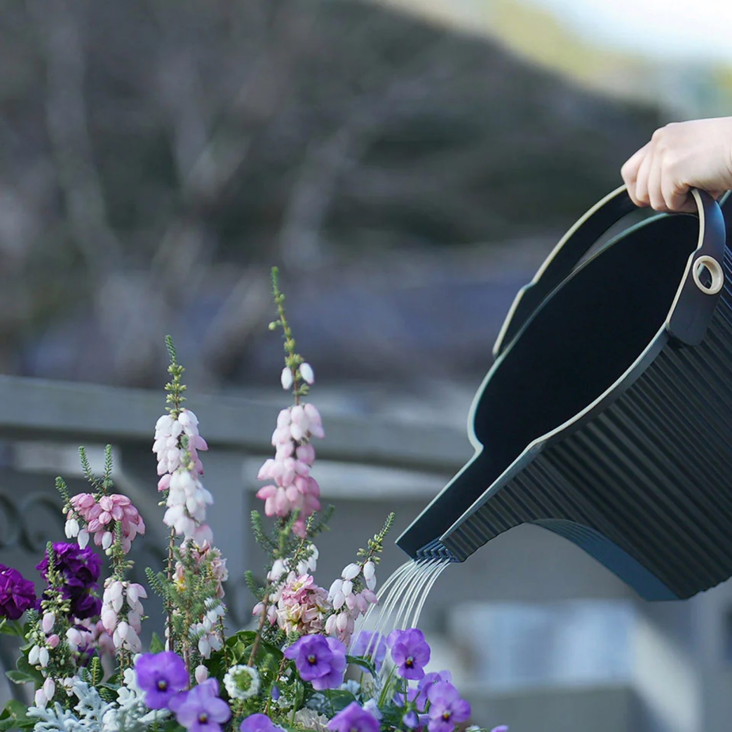 Hachiman Garden 5L Watering Can - Black