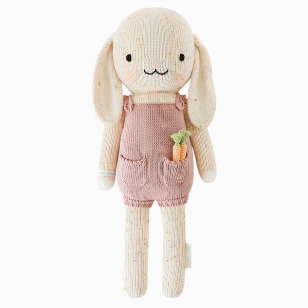 Cozy Yarn Long-Ear Happy Hannah Bunny