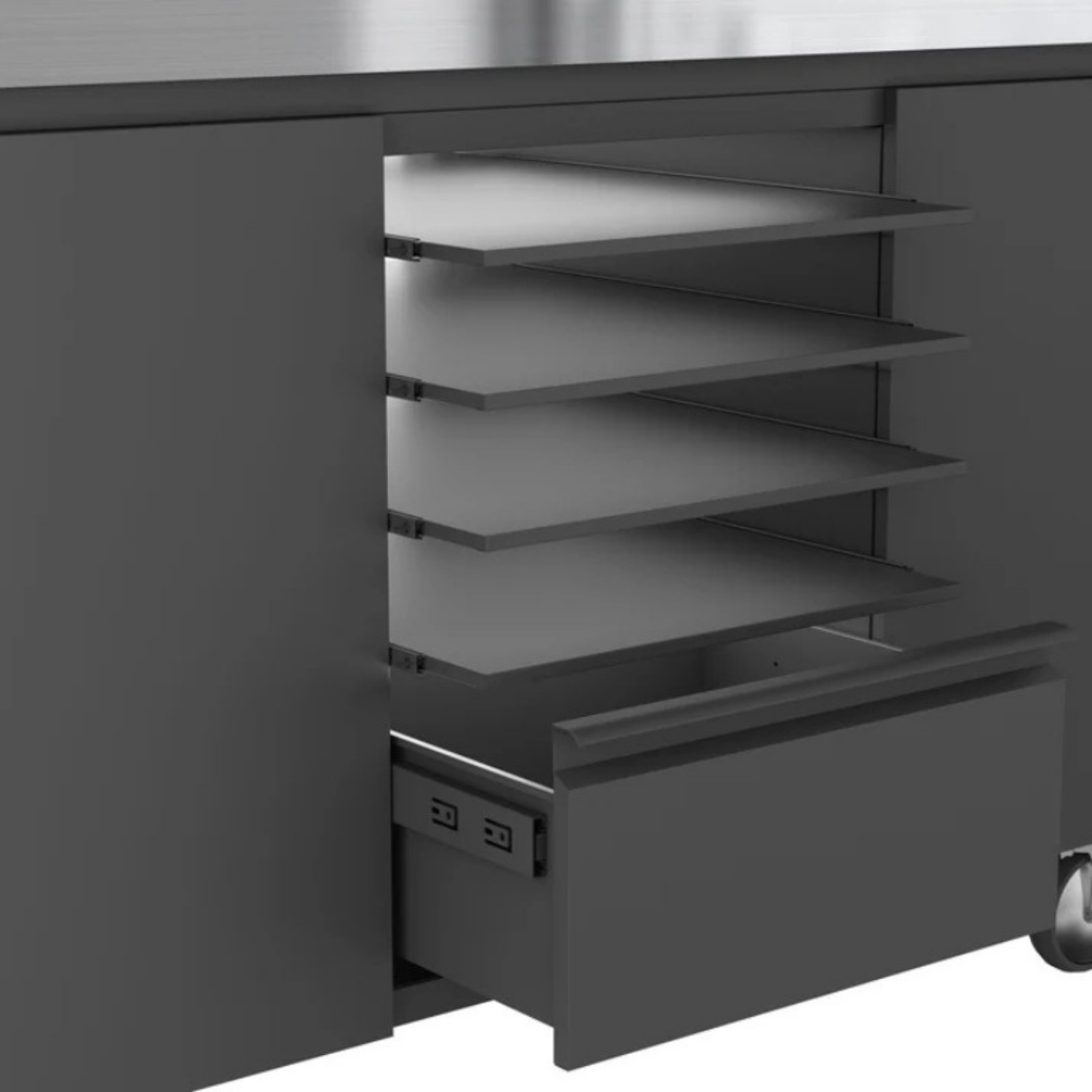 Outdoor Cooking Prep Station & Cover