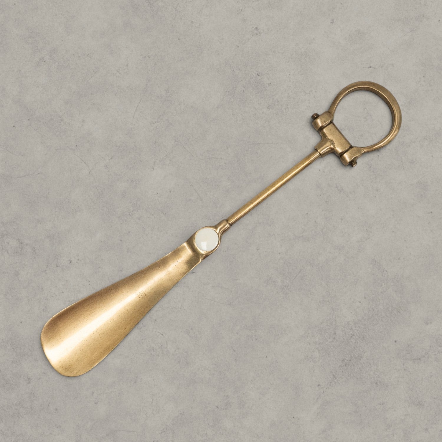 Antique Brass Shoe Horn