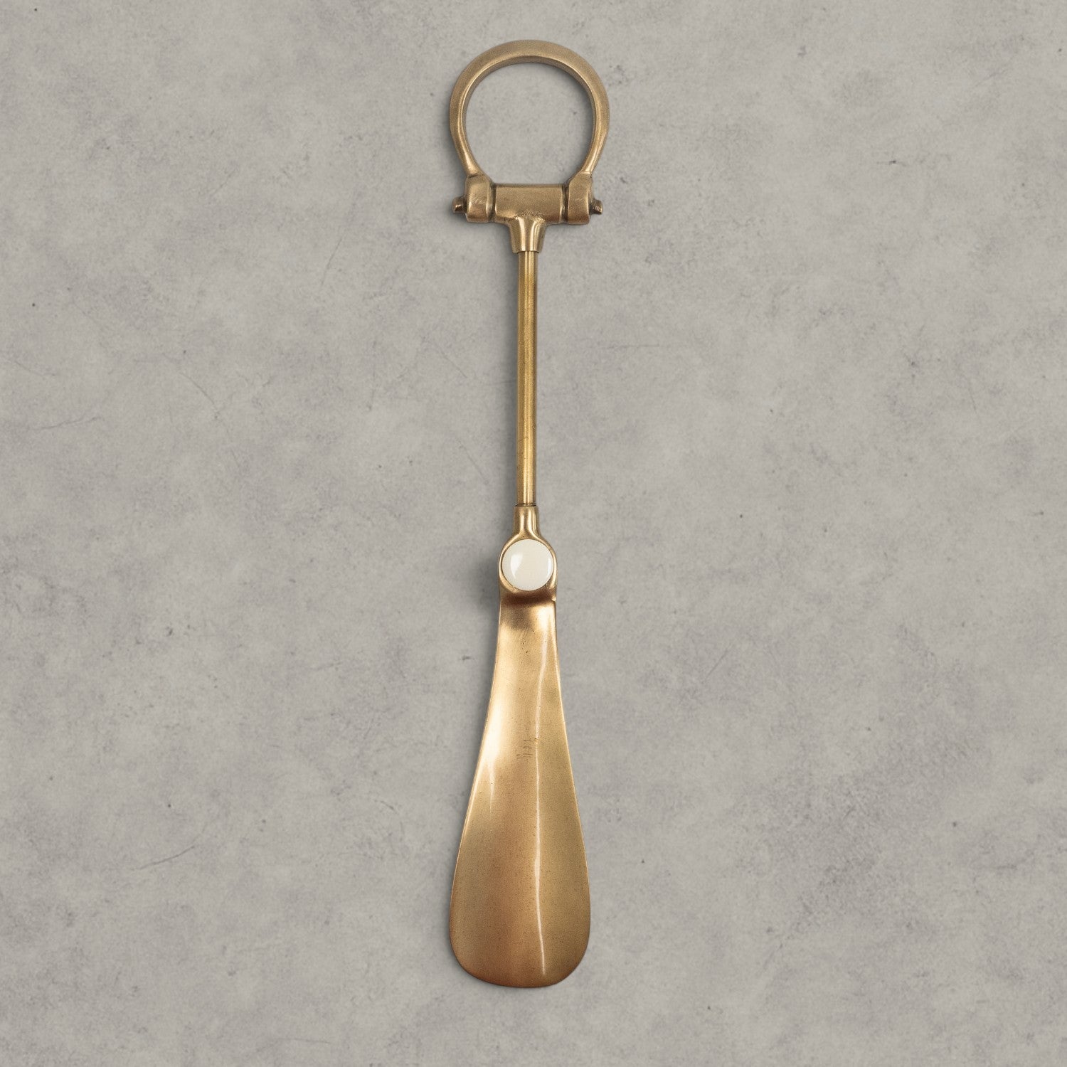 Antique Brass Shoe Horn