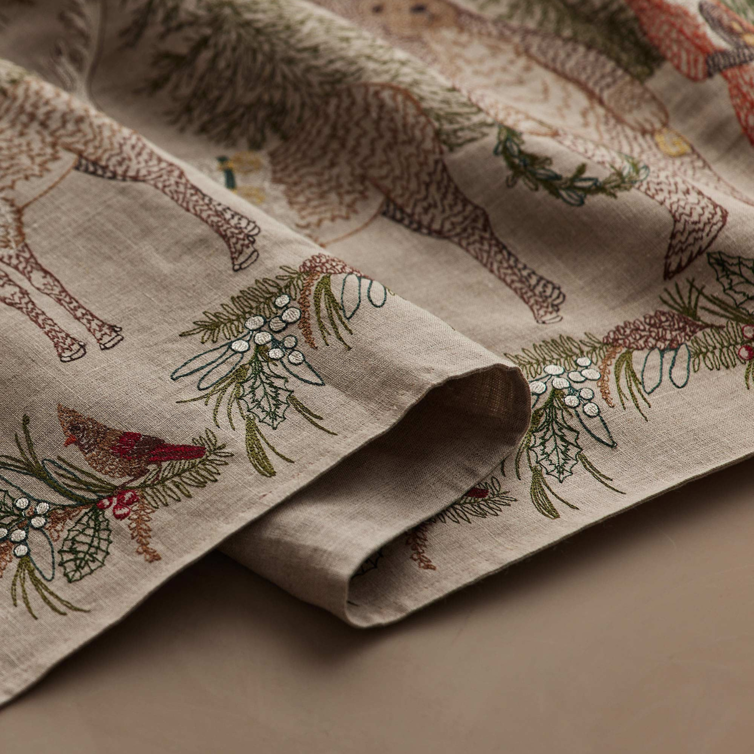 Winter Woodlands Pals Table Runner