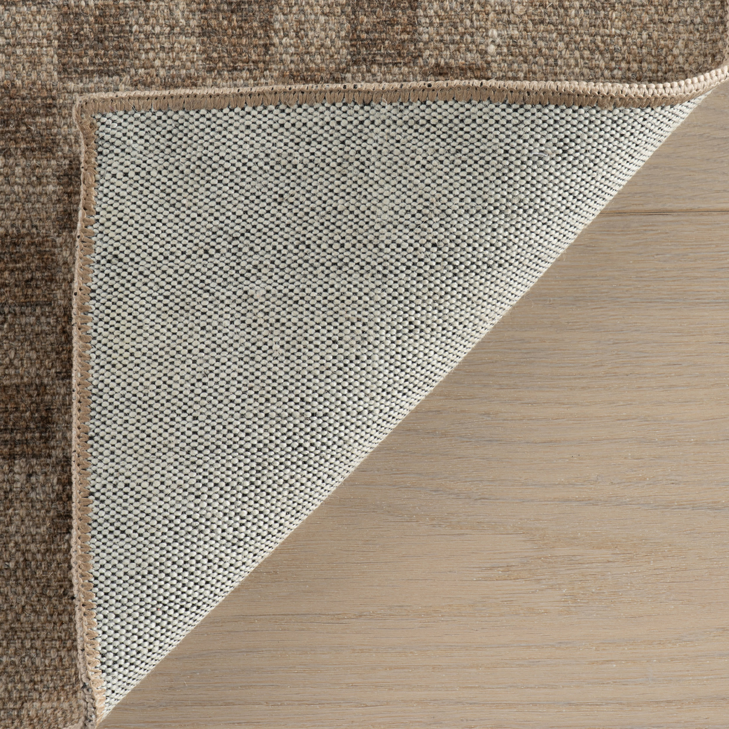 Dash & Albert x Nate Berkus Watts Checkered Washable Rug - Brown