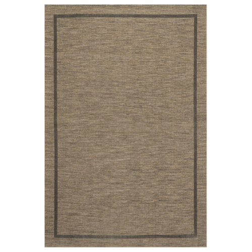 Dash & Albert x Nate Berkus Hanover Bordered Washable Rug - Brown