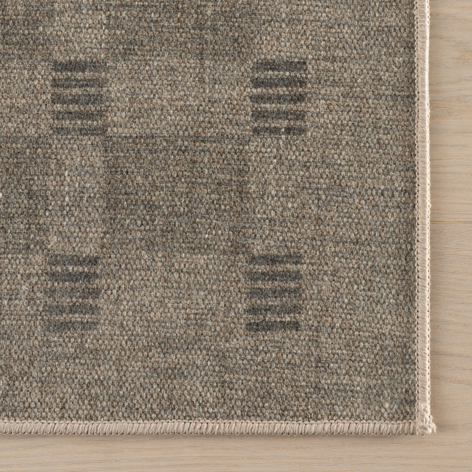 Dash & Albert x Nate Berkus Walker Checkered Washable Rug - Brown