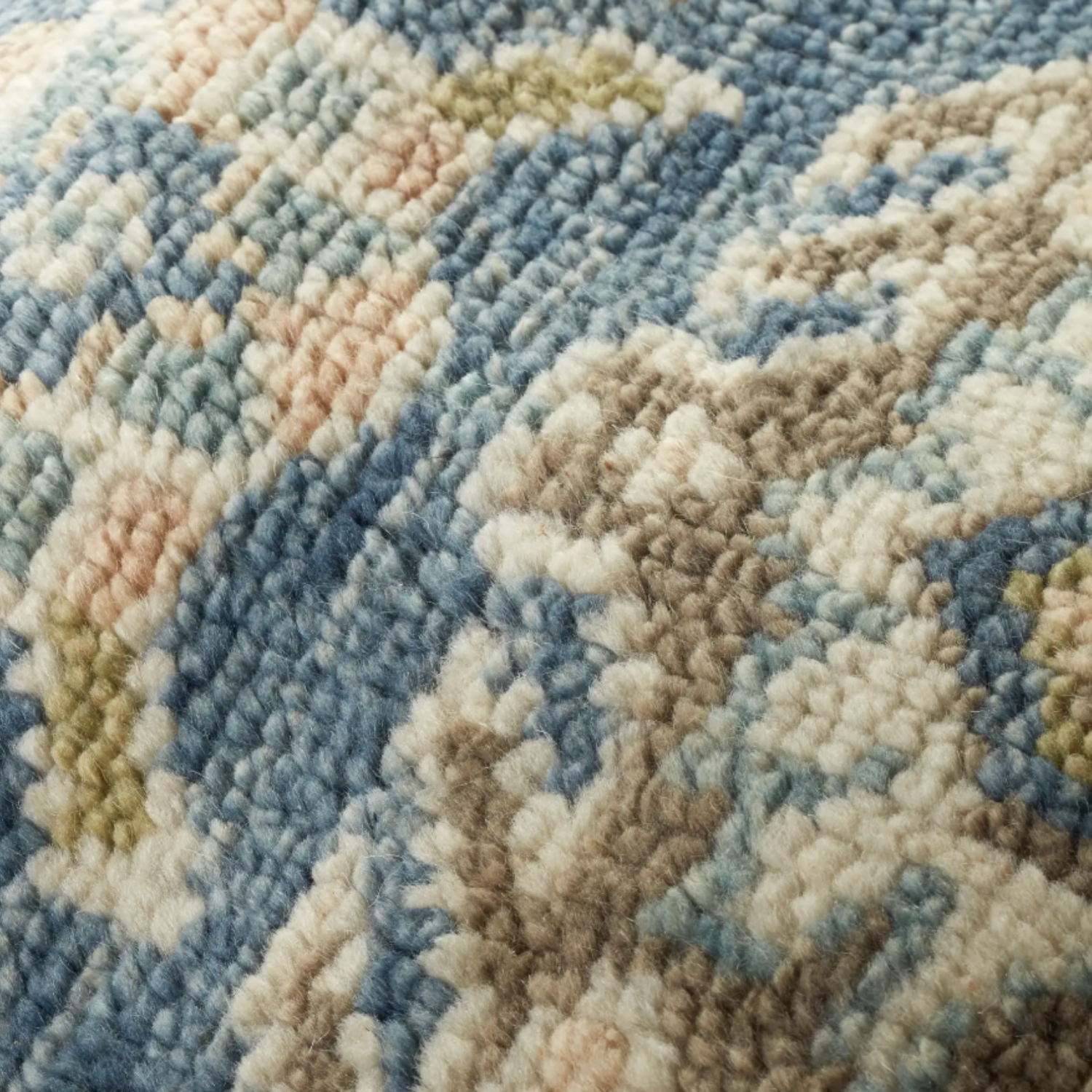 Dash & Albert Camille Hand Knotted Navy Wool Rug