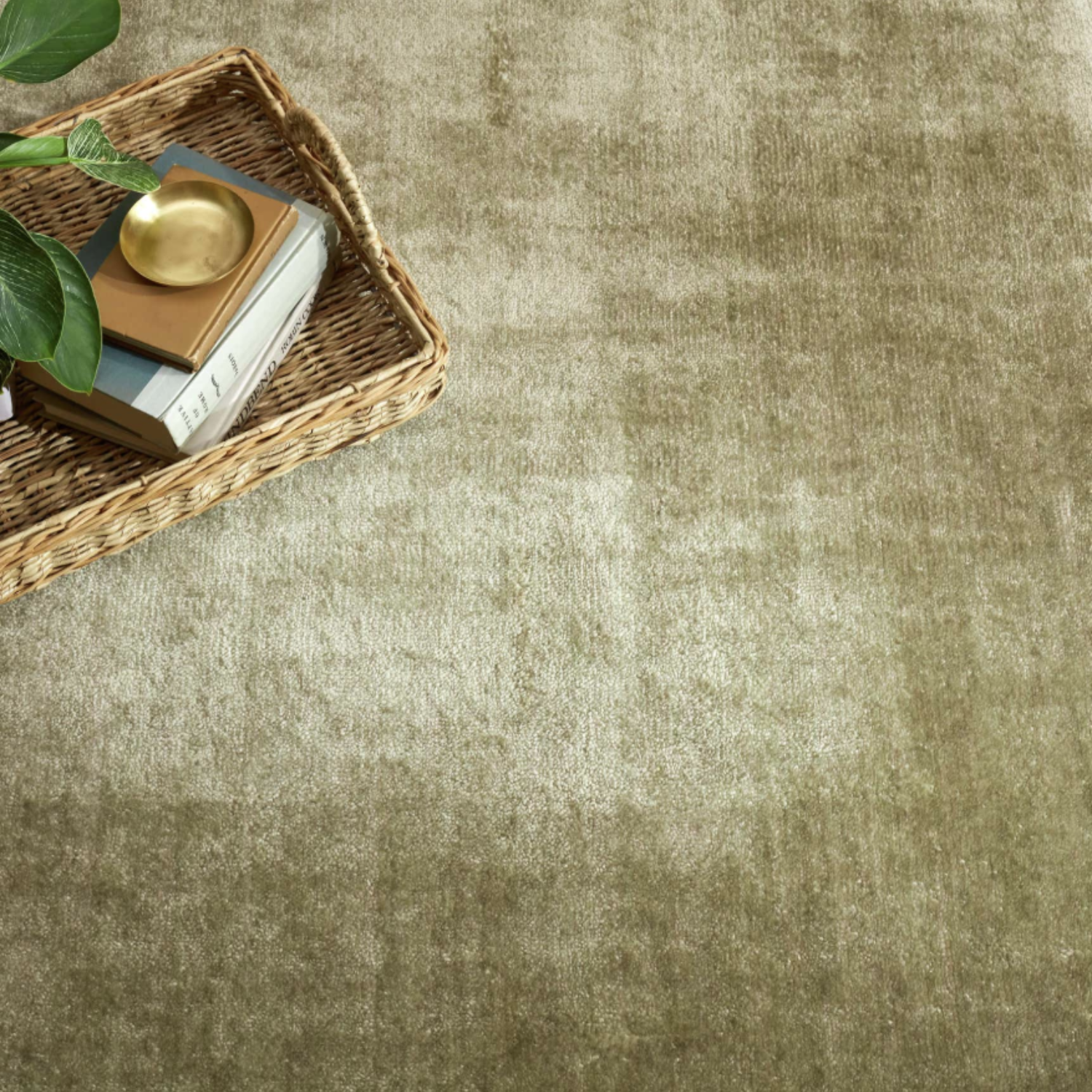 Dash & Albert Hudson Hand Loom Knotted Kelp Rug