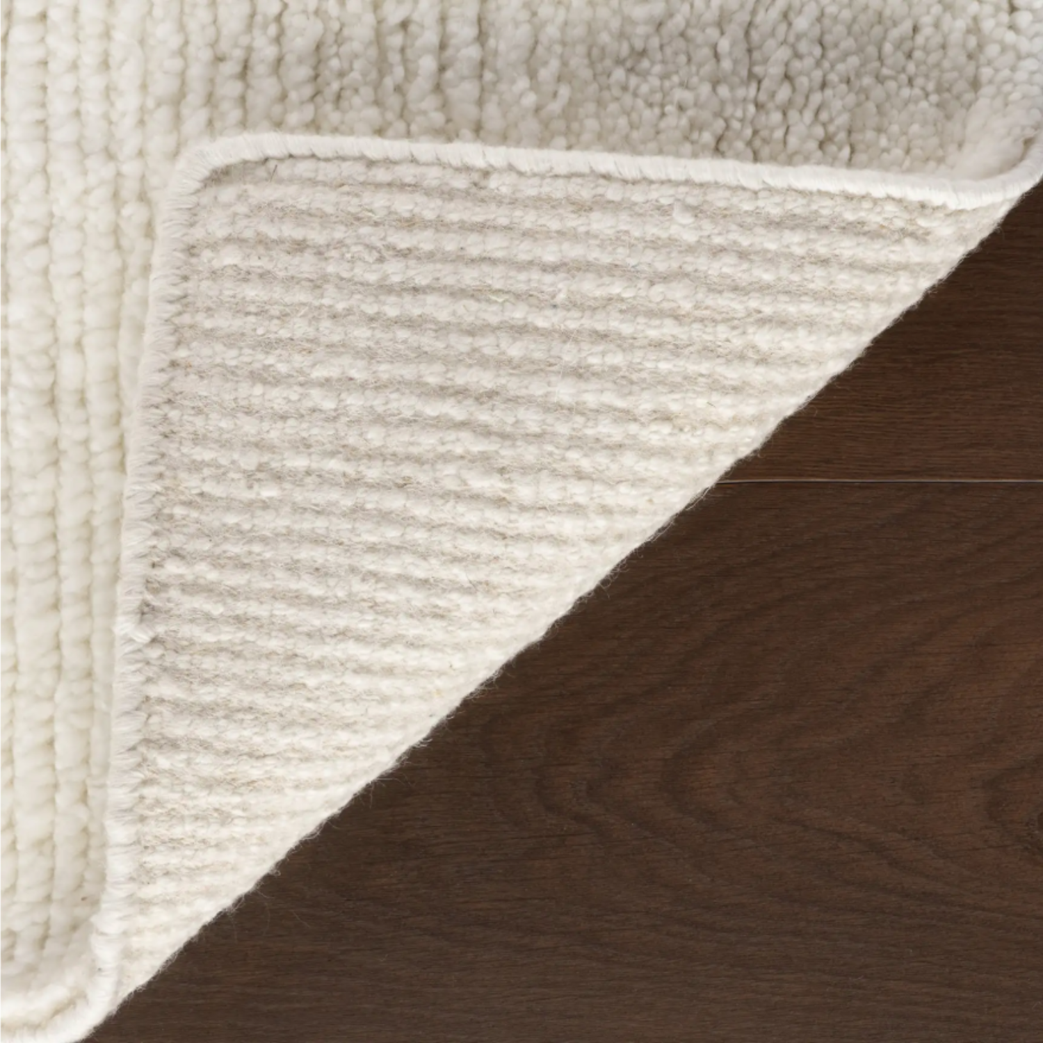 Dash & Albert Ramsey Hand Knotted Ivory Wool Rug