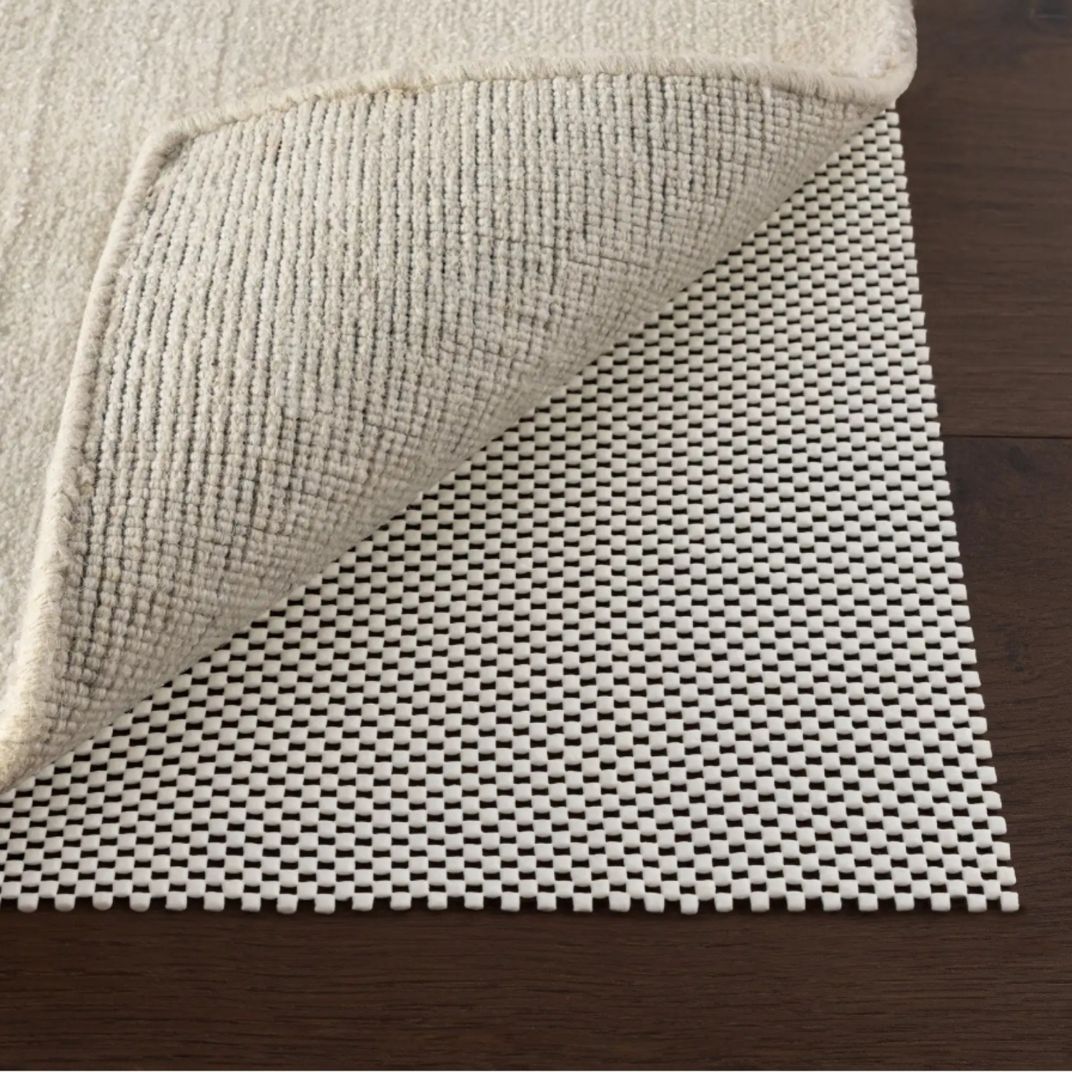 Dash & Albert White Standard Indoor Rug Pad