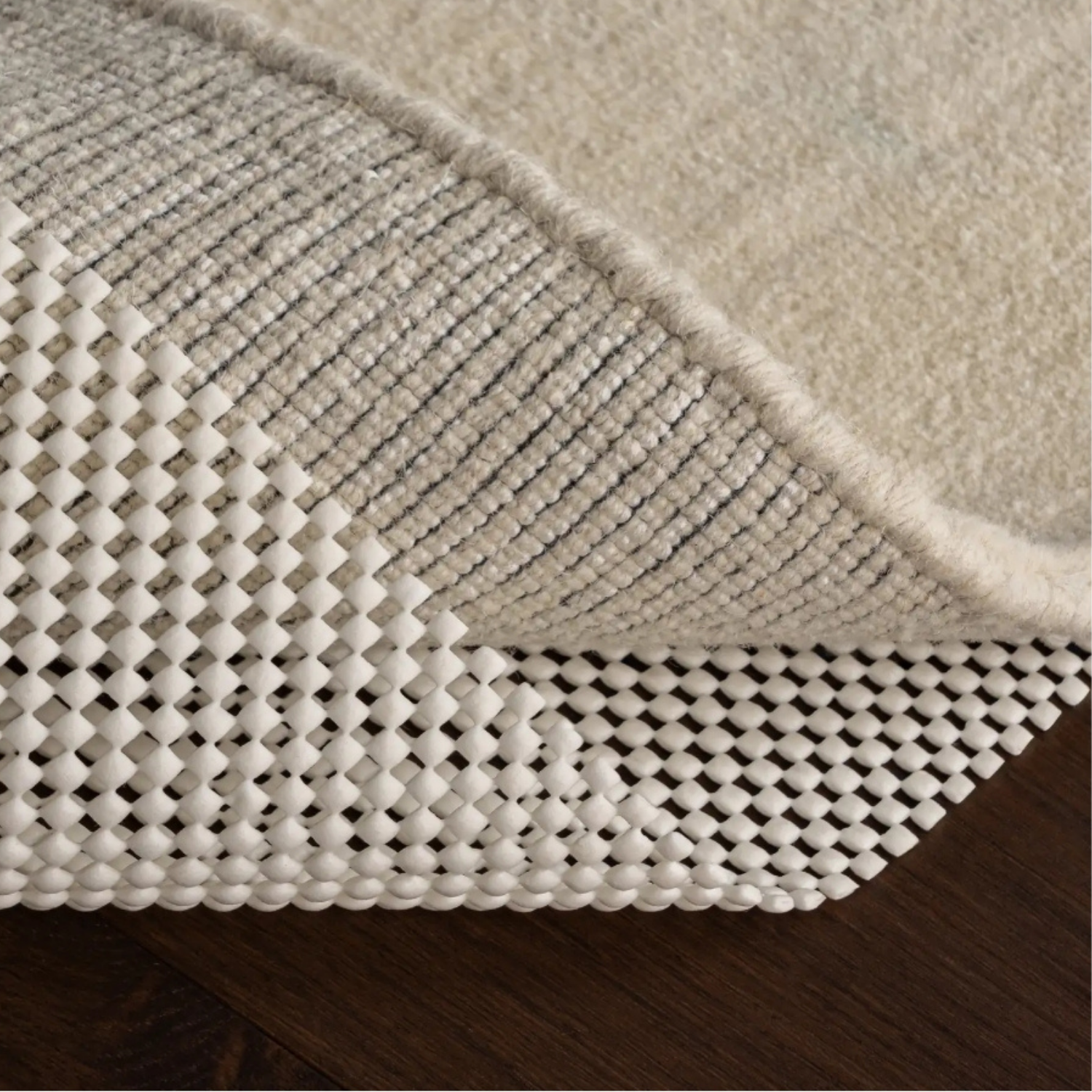 Dash & Albert White Standard Indoor Rug Pad