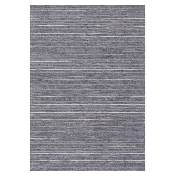 Dash & Albert Skipper Stripe Navy Handwoven Indoor/Outdoor Rug