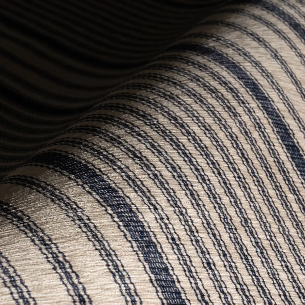 Dash & Albert Axiom Coastal Stripe Washable Rug - Navy
