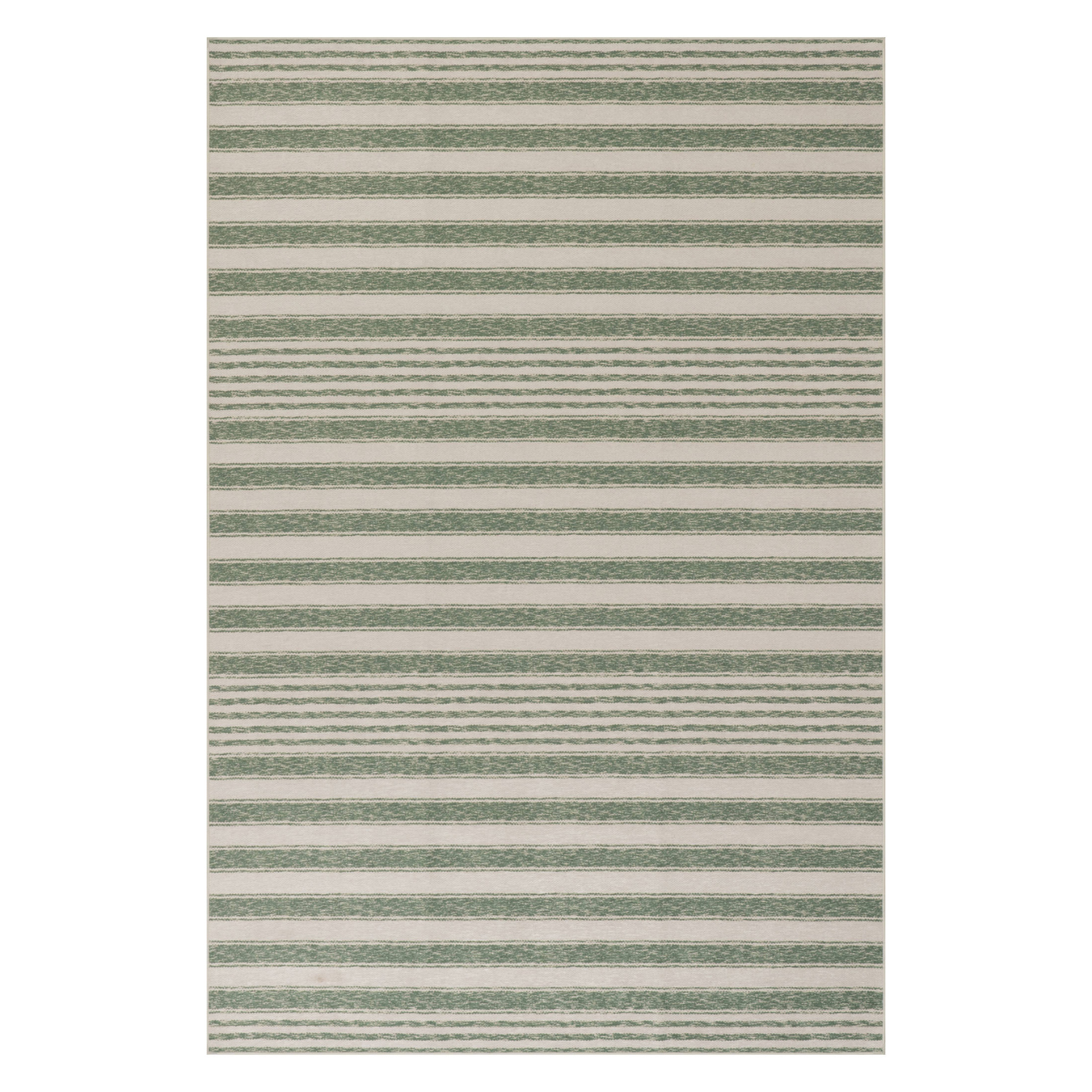 Dash & Albert Xaren Coastal Stripe Washable Rug