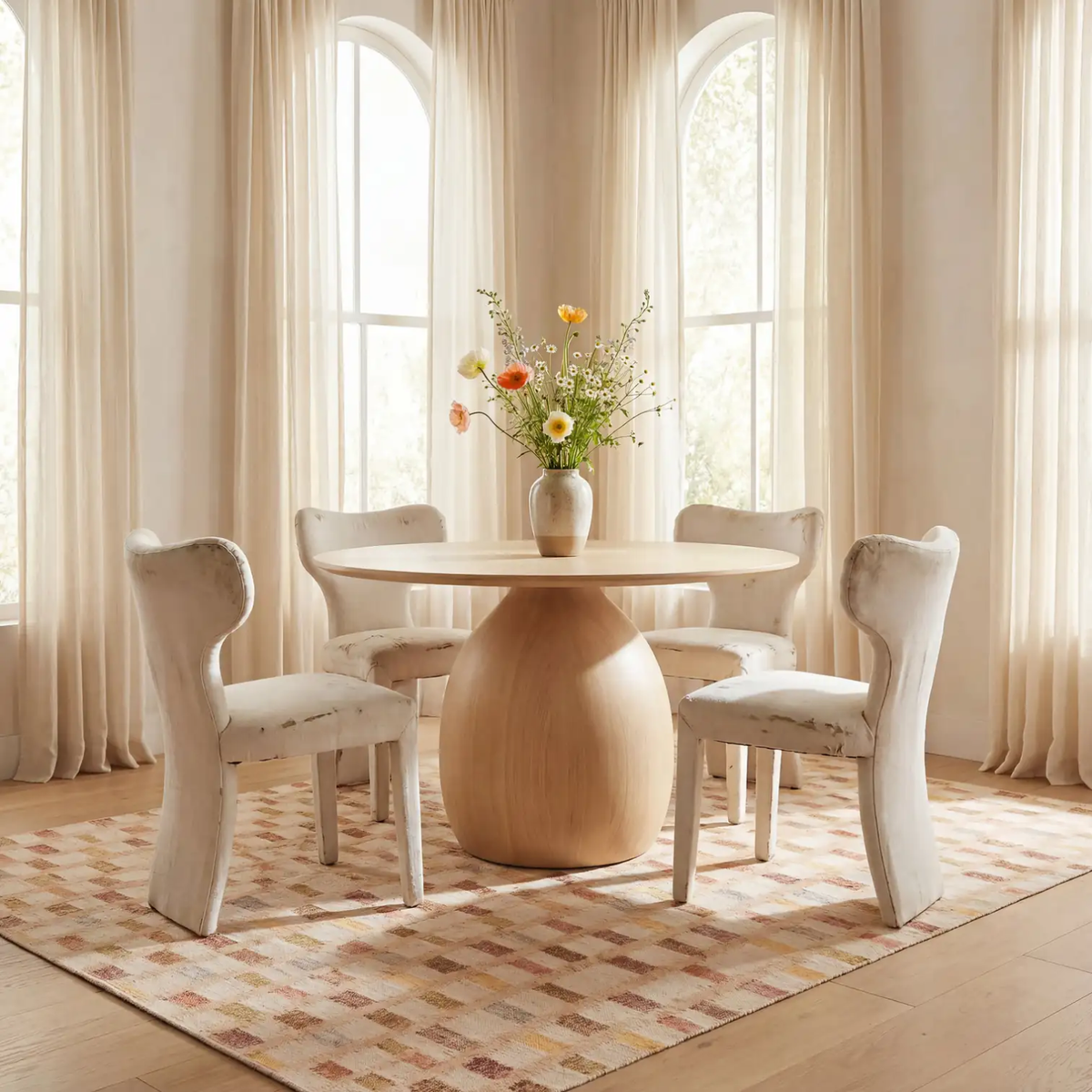 Dash & Albert Virey Bohemian Geometric Washable Rug - Multi