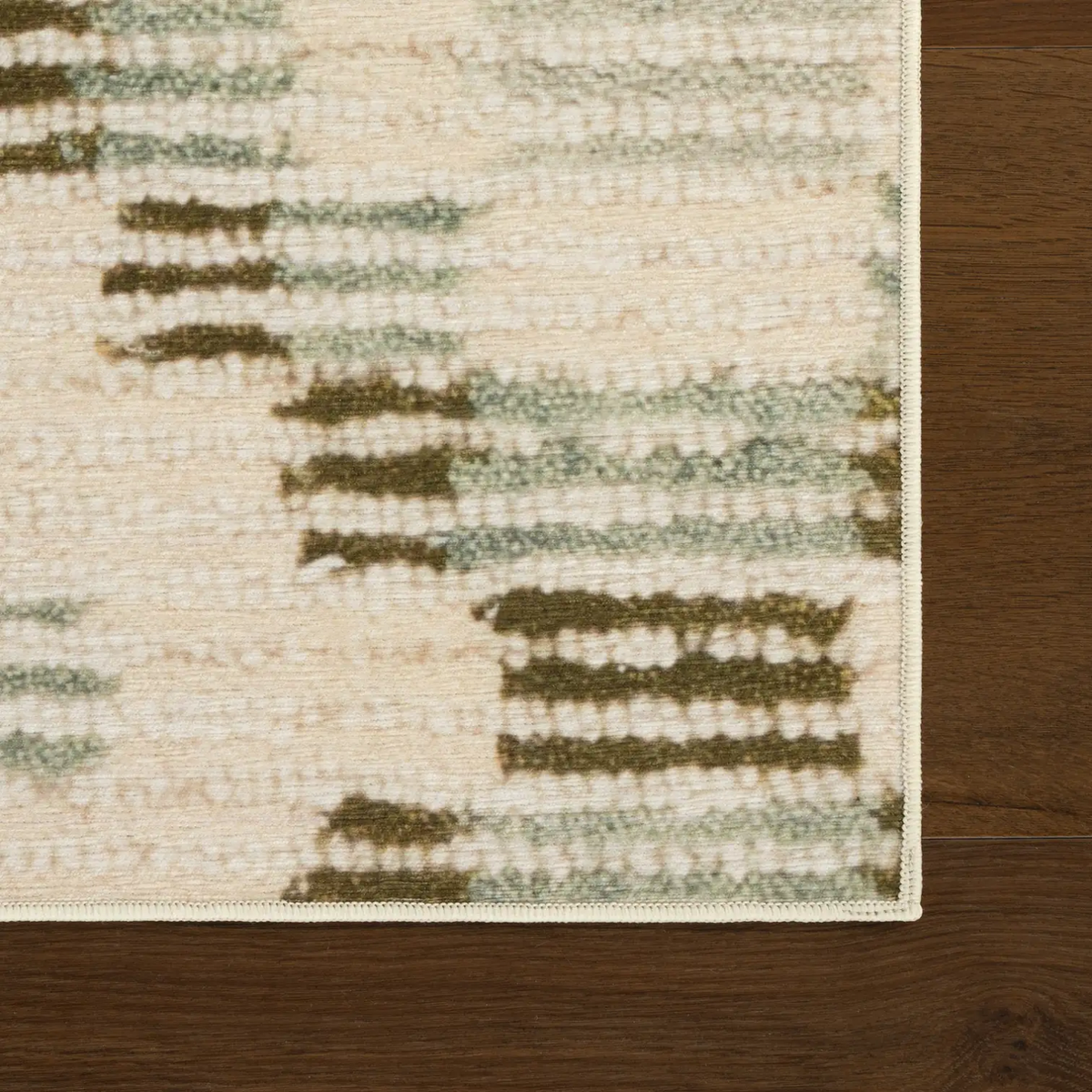 Dash & Albert Southwestern Diamond Washable Rug - Green