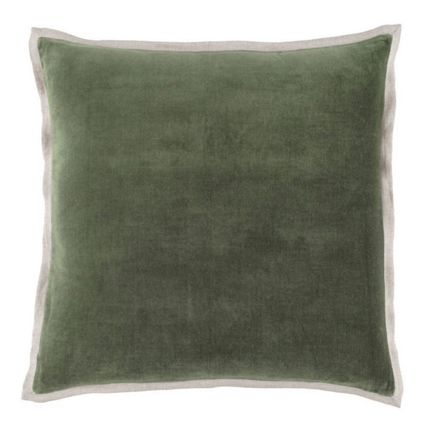 Dash & Albert Gehry Sage Velvet Pillow