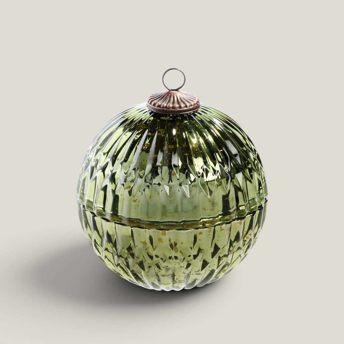 Mercury Ornament Glass Candle |  Balsam & Cedar