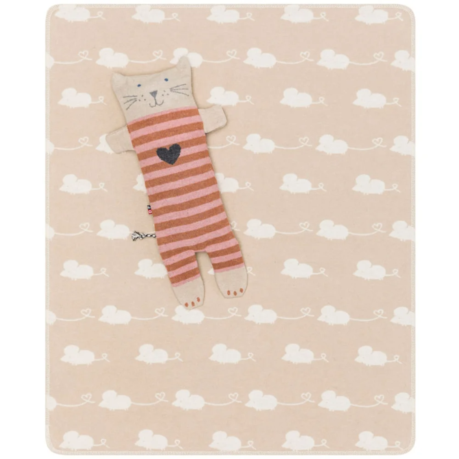 Bundle-Bound Kitten Buddy Blanket