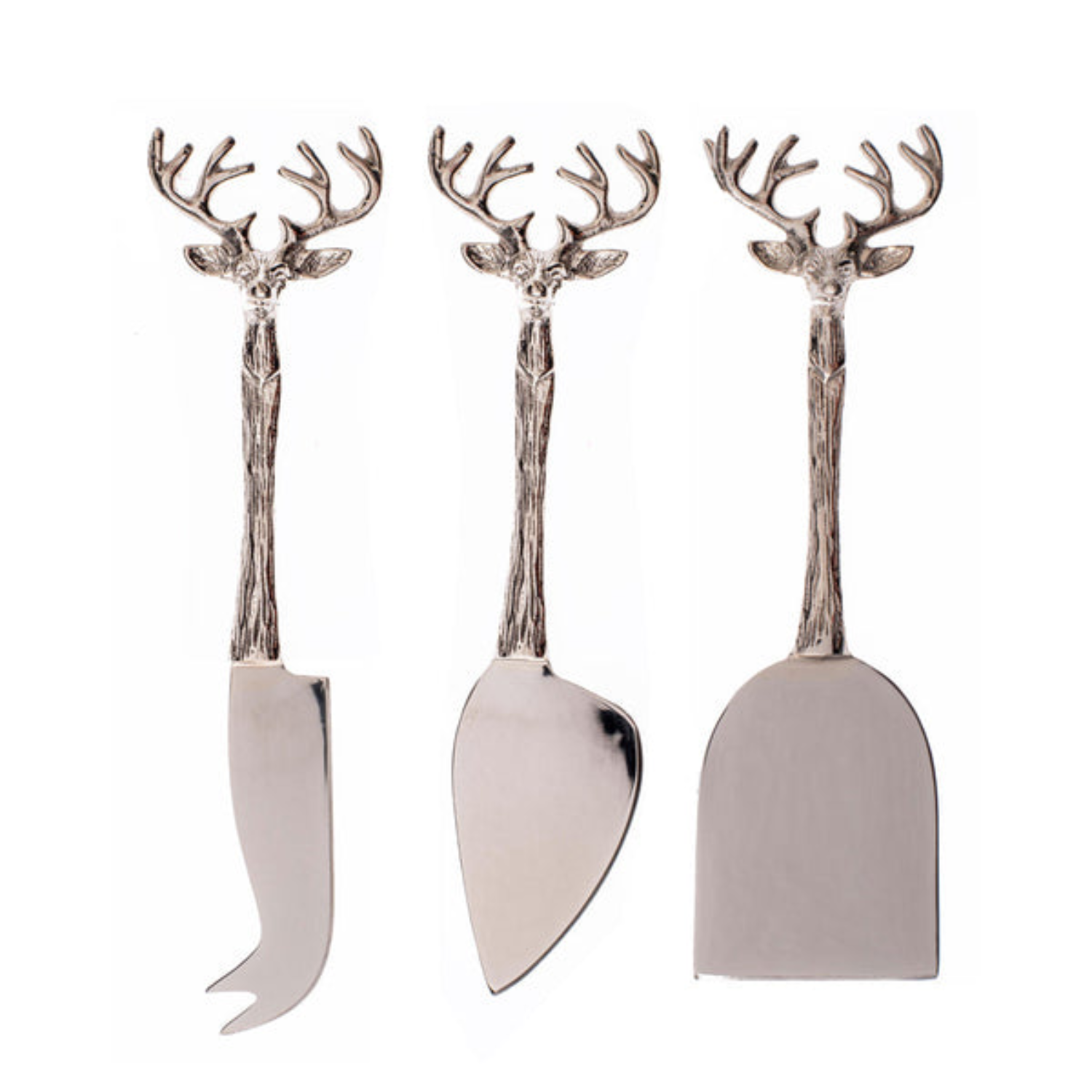 Stag Cheese Knives (Set of 3)